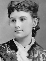 A portrait of Emma Edwards Green, the designer of the Great Seal of Idaho.